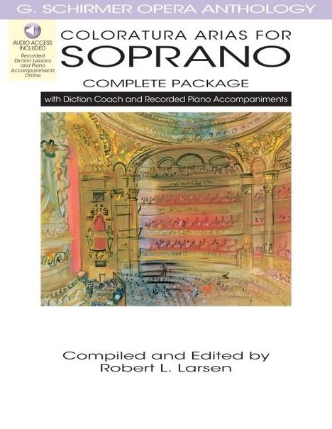 Coloratura Arias for Soprano - Complete Package Book/Online Audio, Buch