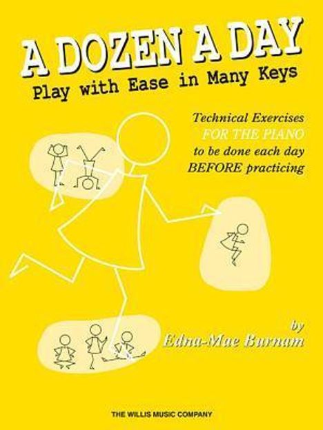 A Dozen a Day - Play with Ease in Many Keys, Buch