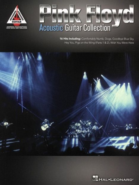 Pink Floyd - Acoustic Guitar Collection, Noten