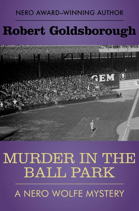 Robert Goldsborough: Murder in the Ball Park, Buch