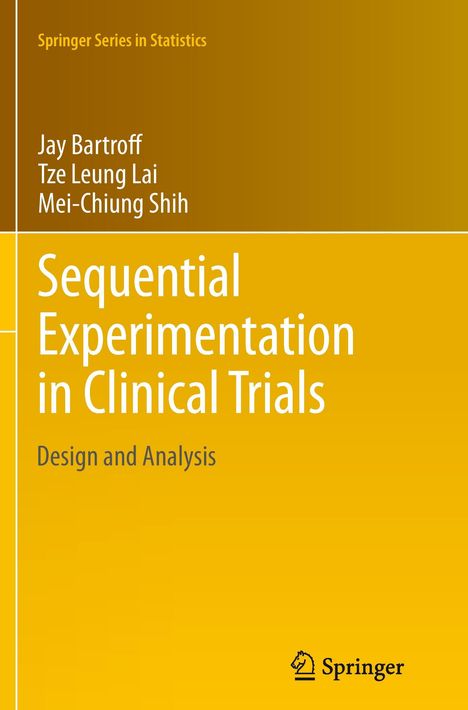 Jay Bartroff: Sequential Experimentation in Clinical Trials, Buch