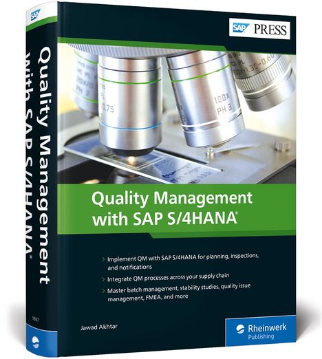 Jawad Akhtar: Quality Management with SAP S/4HANA, Buch