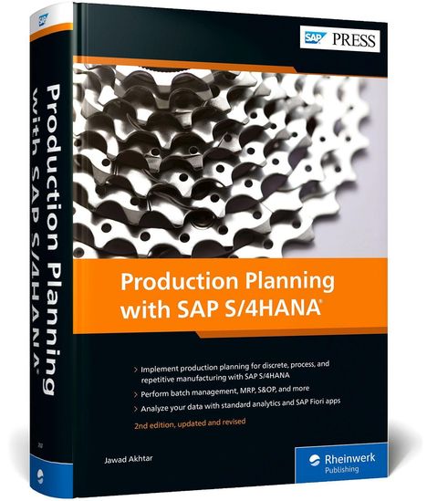 Jawad Akhtar: Production Planning with SAP S/4HANA, Buch