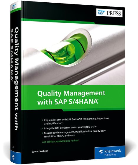 Jawad Akhtar: Quality Management with SAP S/4HANA, Buch