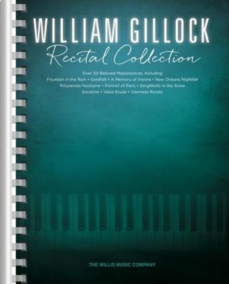 William Gillock Recital Collection, Buch