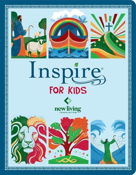 New Living Translation: Inspire Bible for Kids NLT (Softcover), Buch
