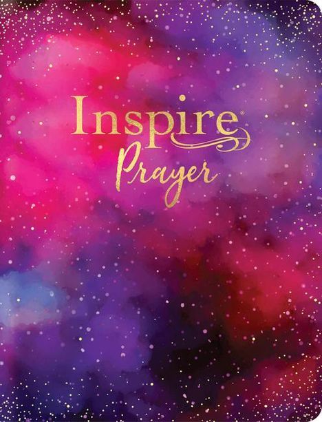 Inspire Prayer Bible Giant Print NLT (Leatherlike, Purple, Filament Enabled), Buch