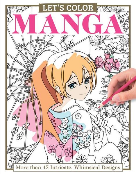 Alice Pettillo: Let's Color Manga, Buch