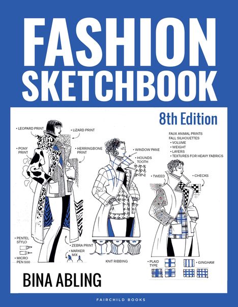 Bina Abling: Fashion Sketchbook, Buch