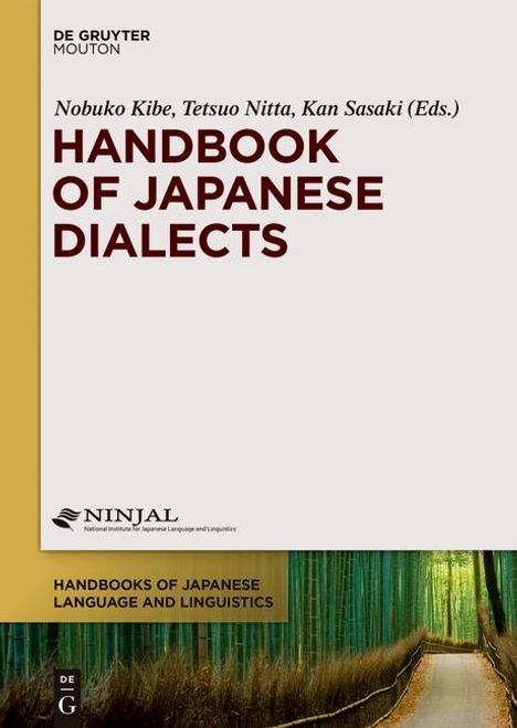 Handbook of Japanese Dialects, Buch