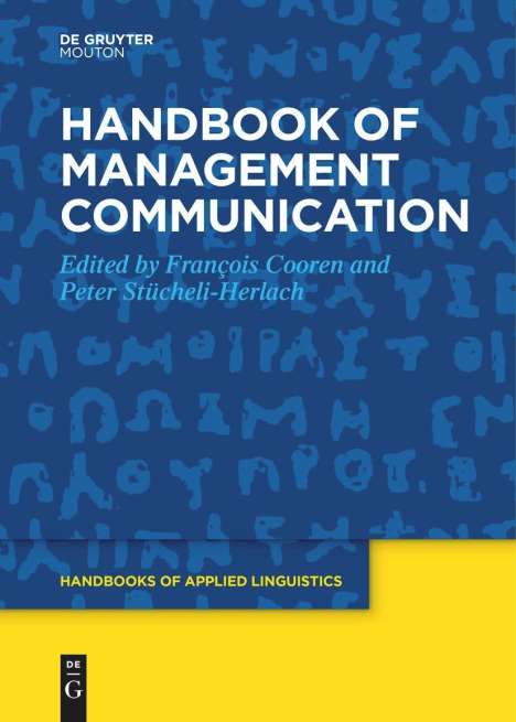 Handbook of Management Communication, Buch