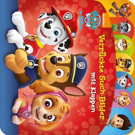 Verrückte Such-Bilder mit Klappen, PAW Patrol, Buch