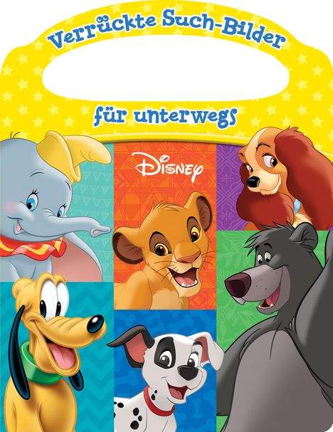 Disney - Verrückte Such-Bilder für unterwegs - Wimmelbuch - Pappbilderbuch mit Stift und abwischbaren Seiten ab 3 Jahren, Buch