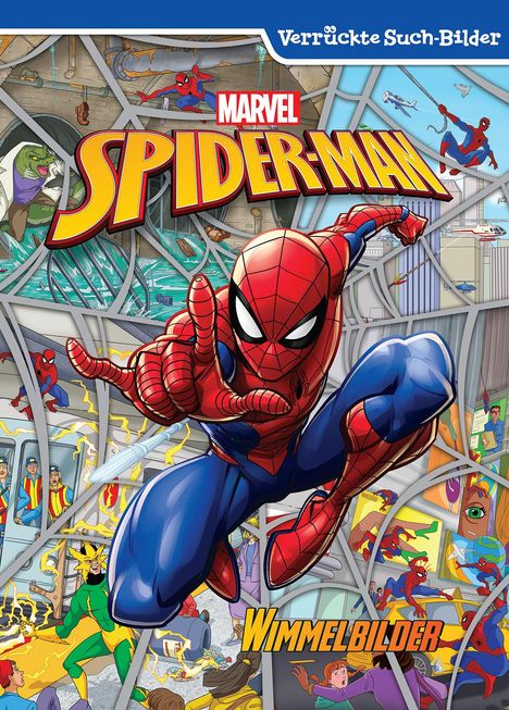 Spider-Man - Wimmelbilder - Verrückte Such-Bilder - MARVEL, Buch
