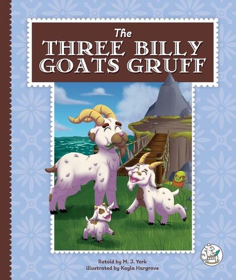 M J York: The Three Billy Goats Gruff, Buch
