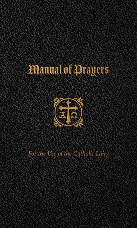 Third Plenary Council of Baltimore: Manual of Prayers, Buch