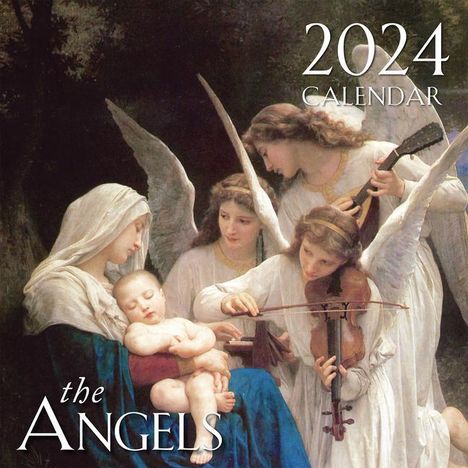 Tan Books: 2024 Angels Wall Calendar, Kalender