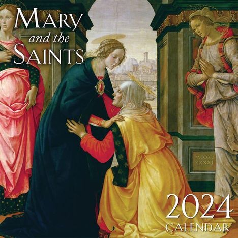 Tan Books: 2024 Mary and the Saints Wall Calendar, Kalender