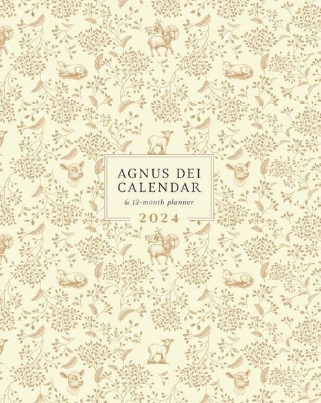 Tan Books: 2024 Agnus Dei Planner, Kalender