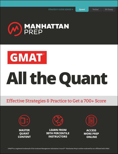 Manhattan Prep: GMAT All the Quant, Buch