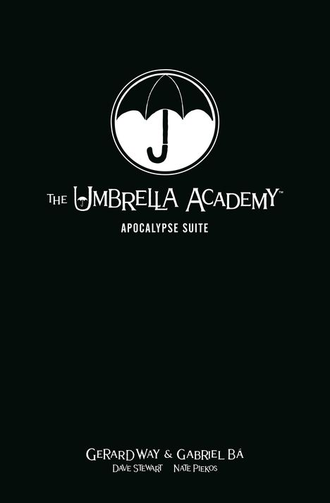 Gerard Way: The Umbrella Academy Library Edition Volume 1: Apocalypse Suite, Buch