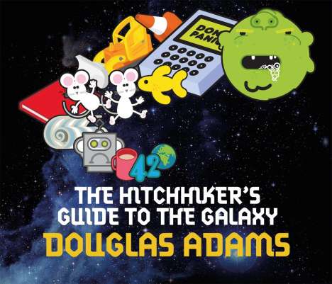 Douglas Adams: The Hitchhiker's Guide to the Galaxy. Film Tie-in. 5 CDs, CD