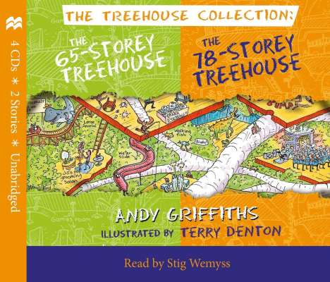 Andy Griffiths: GRIFFITHS, A: The 65-Storey &amp; 78-Storey Treehouse CD Set, Diverse