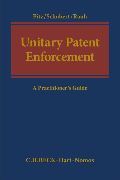 Unitary Patent Enforcement, Buch