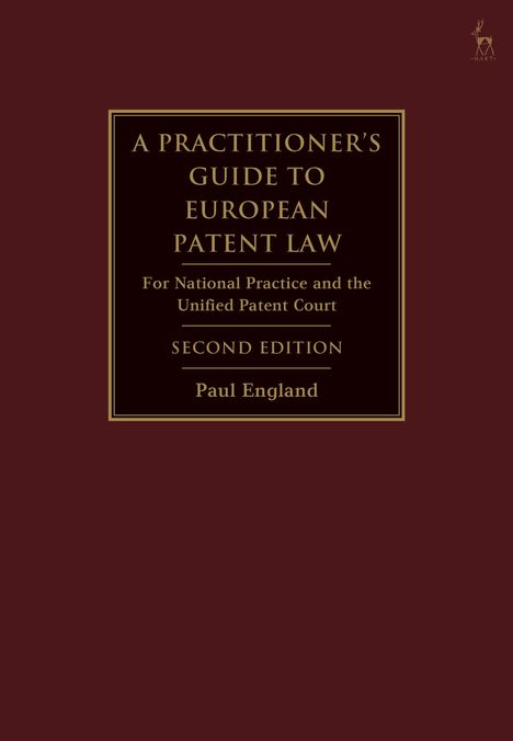 Paul England: A Practitioner's Guide to European Patent Law, Buch