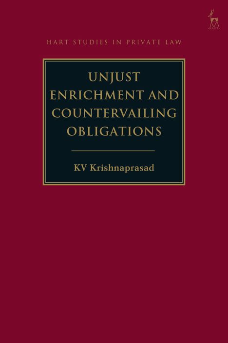 Kv Krishnaprasad: Unjust Enrichment and Countervailing Obligations, Buch