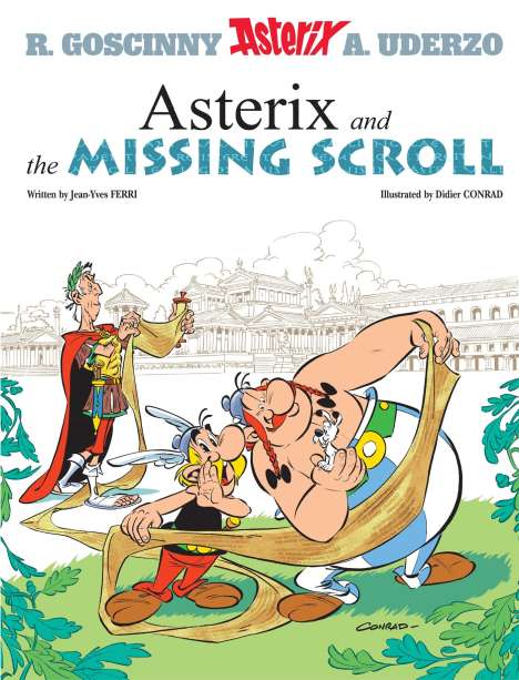 Jean-Yves Ferri: Asterix 36 and the Missing Scroll, Buch