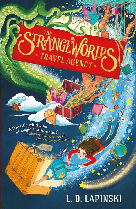 L. D. Lapinski: The Strangeworlds Travel Agency, Buch