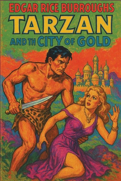Edgar Rice Burroughs: Tarzan and the City of Gold, Buch