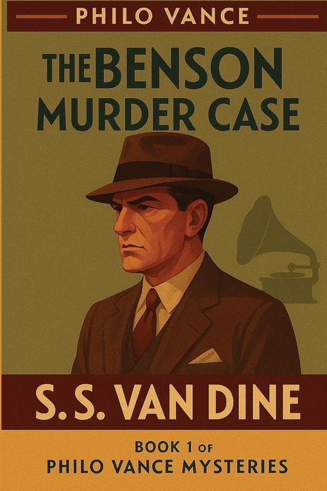 S. S. Van Dine: The Benson Murder Case, Buch