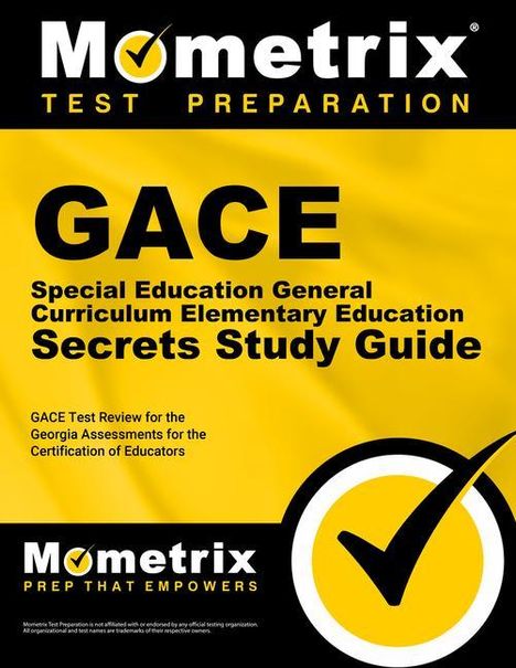 Gace Special Education General Curriculum/Elementary Education Secrets Study Guide, Buch