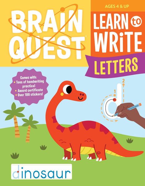 Brain Quest Learn to Write: Letters, Buch