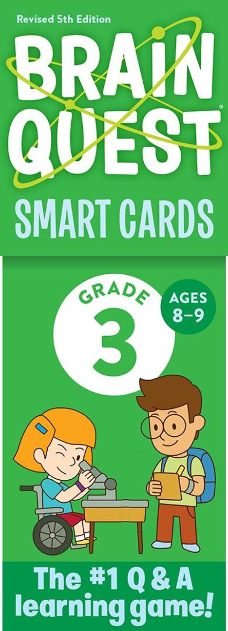 Workman Publishing: Brain Quest 3rd Grade Smart Cards Revised 5th Edition, Diverse