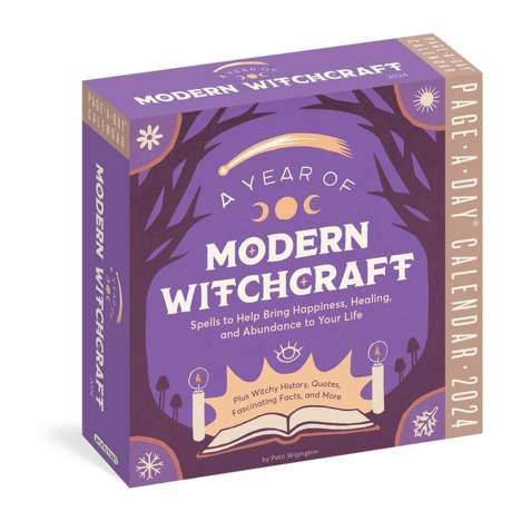 Workman Calendars: A Year of Modern Witchcraft Page-A-Day Calendar 2024, Kalender