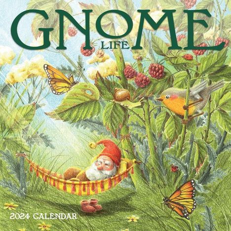 Workman Calendars: Gnome Life Wall Calendar 2024, Kalender