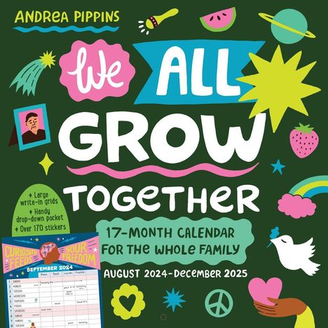 Workman Calendars: We All Grow Together Wall Calendar 2025, Kalender