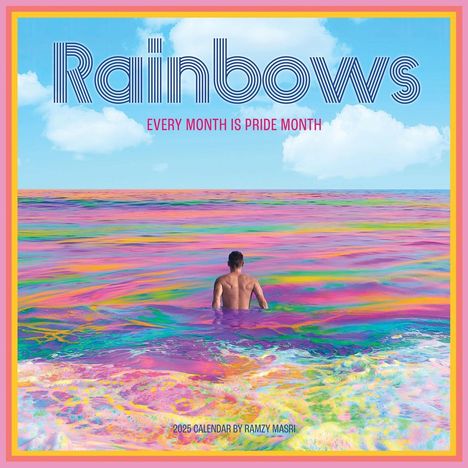 Ramzy Masri: Rainbows Wall Calendar 2025, Kalender