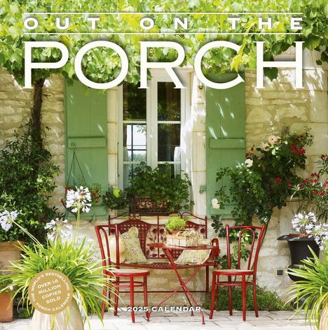 Workman Calendars: Out on the Porch Wall Calendar 2025, Kalender