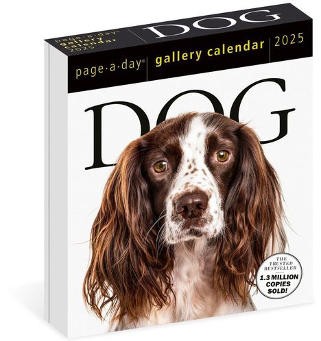 Dog Page-A-Day® Gallery Calendar 2025, Kalender