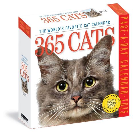 365 Cats Page-A-Day® Calendar 2025, Kalender