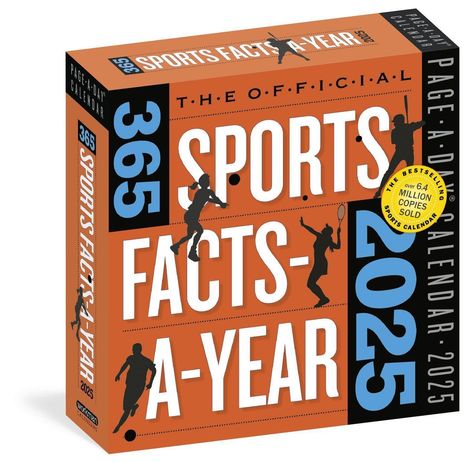 Workman Calendars: Official 365 Sports Facts-A-Year Page-A-Day(r) Calendar 2025, Kalender