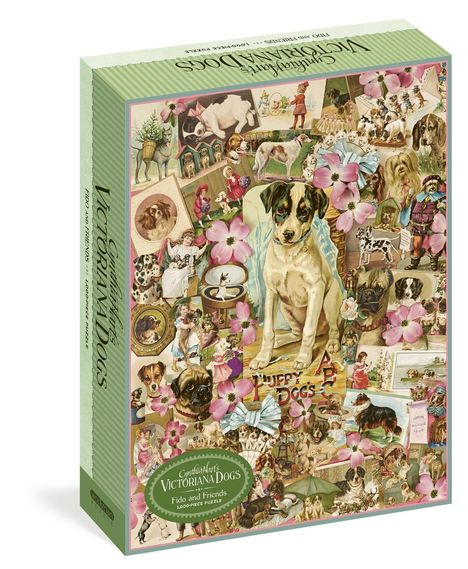 Cynthia Hart: Cynthia Hart's Victoriana Dogs: Fido and Friends 1,000-Piece Puzzle, Diverse