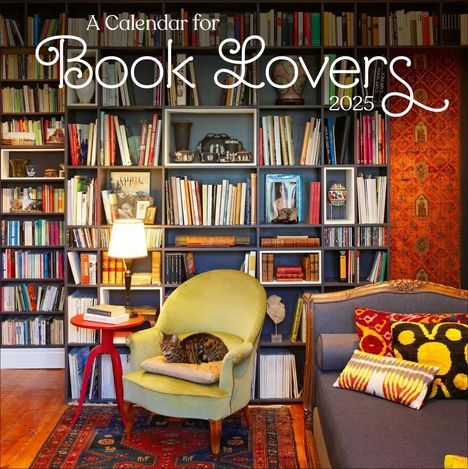 A Calendar for Book Lovers Wall Calendar 2025, Kalender