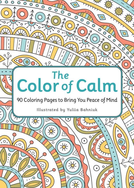 Workman Publishing: The Color of Calm, Buch
