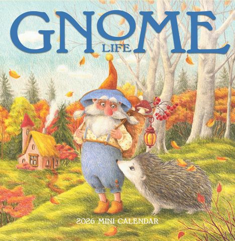 Workman Calendars: Gnome Life Mini Wall Calendar 2026, Kalender