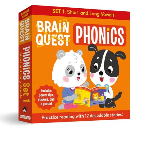 Workman Publishing: Brain Quest Phonics Readers: Set 1, Buch
